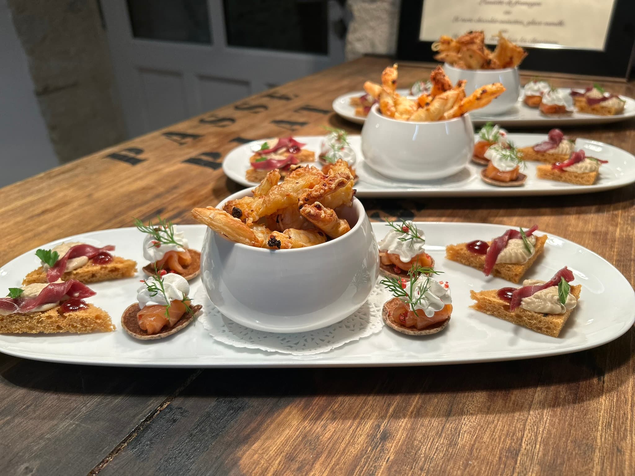Poisson et moules